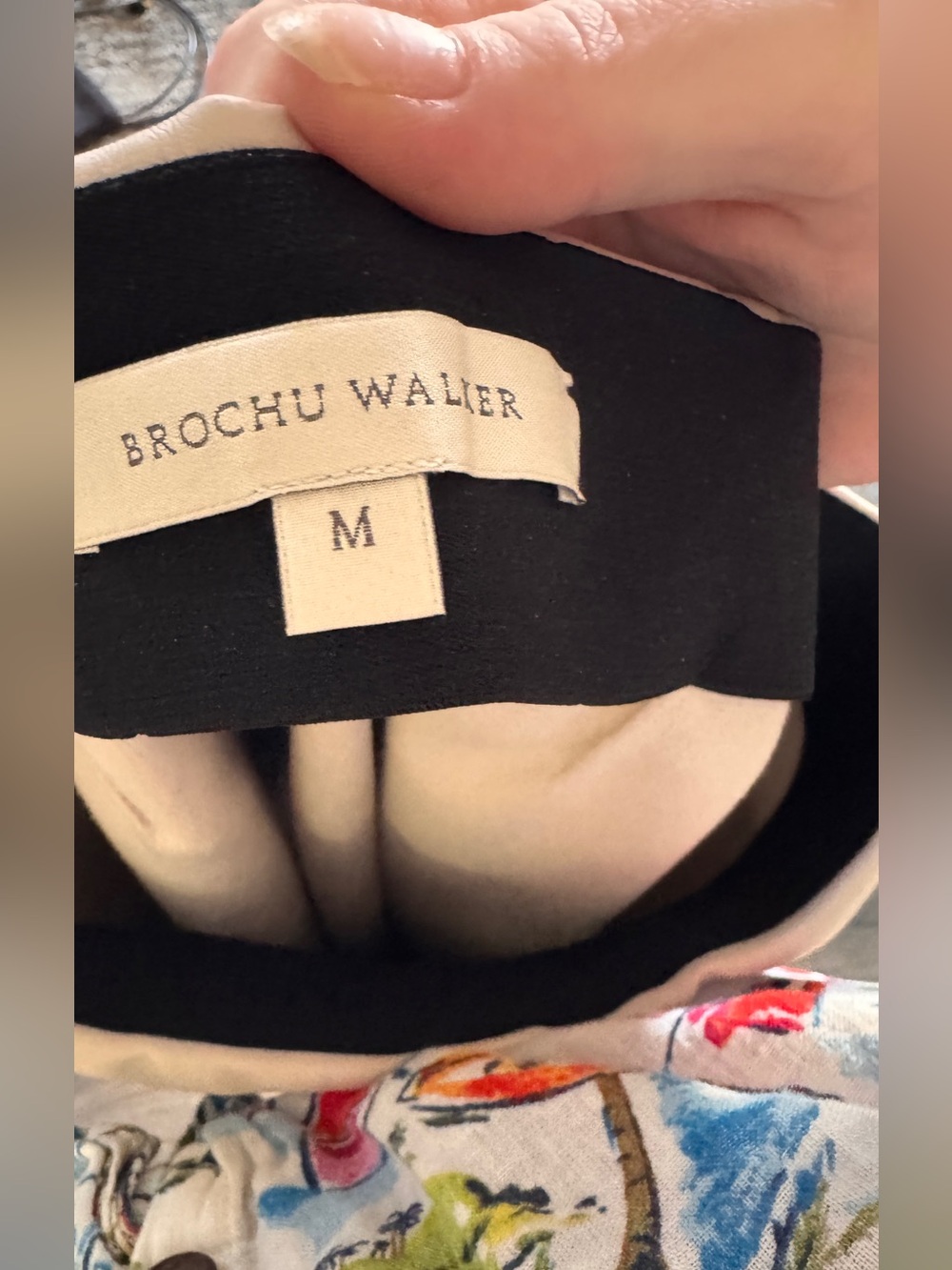 Esme Skirt by Brochu Walker SOFT ITALIAN VEGAN LEATHER - Picture 3 of 5